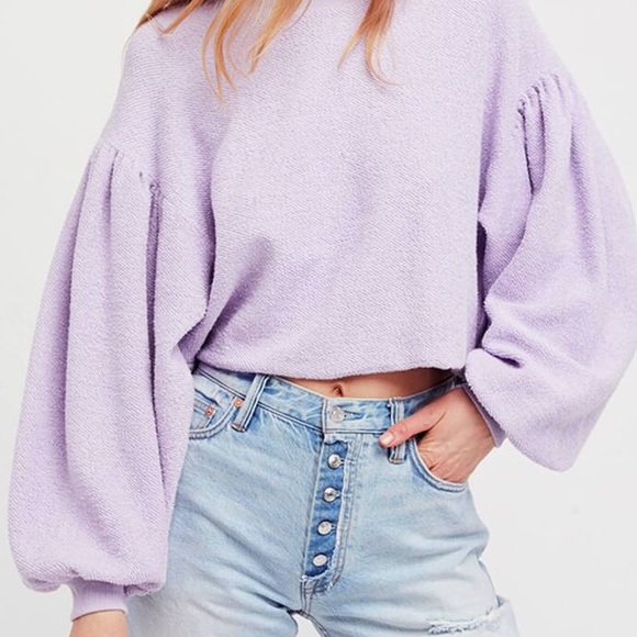 Free People Sleeves Like These Pullover, XS